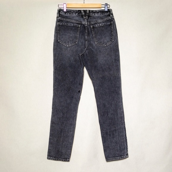 Volcom Womens Skinny Fit High Rise Acid Wash Jeans - Picture 2 of 6